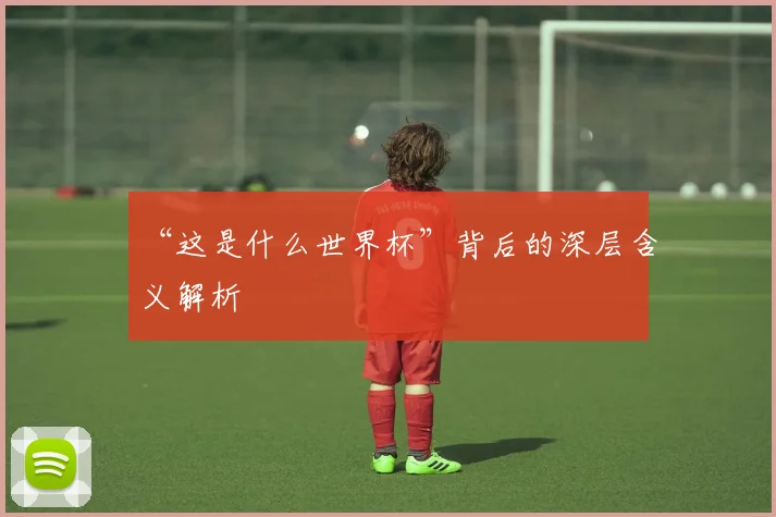 “这是什么世界杯”背后的深层含义解析